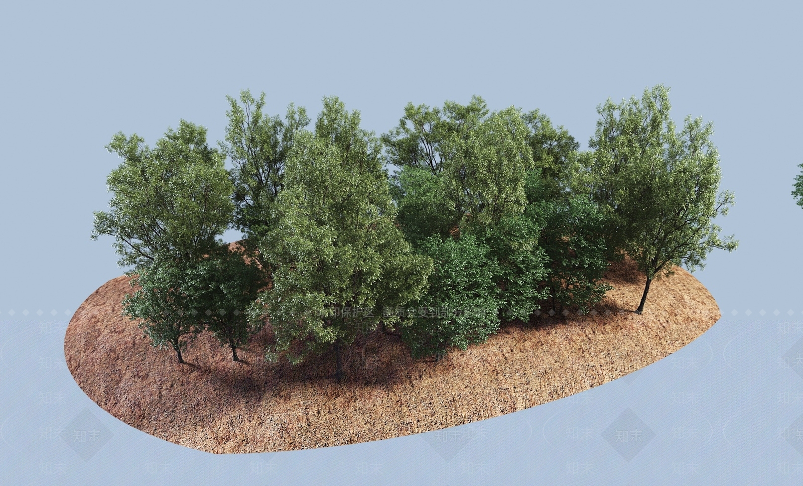 景观树3D模型下载【ID:1172912735】