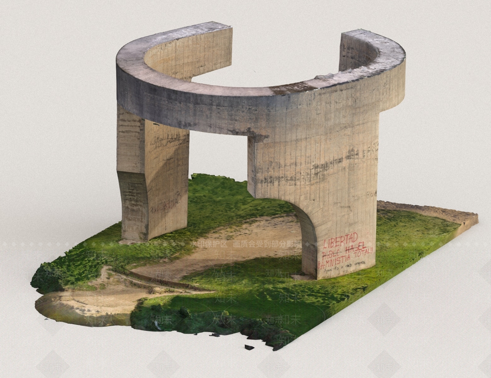 现代艺术风格建筑3D模型下载【ID:1172915396】