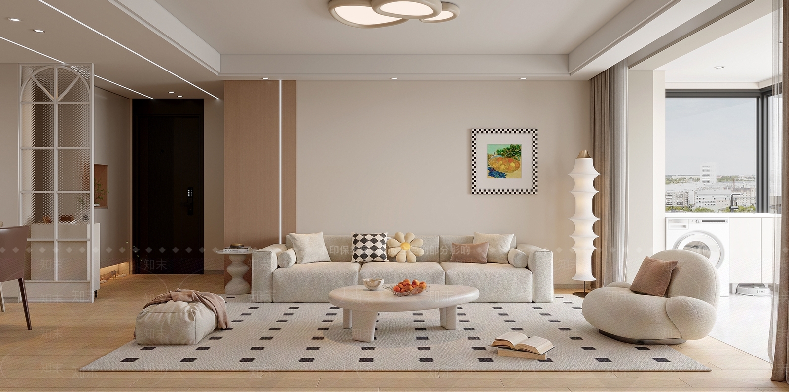 现代开放式厨房3D模型下载【ID:1214770783】