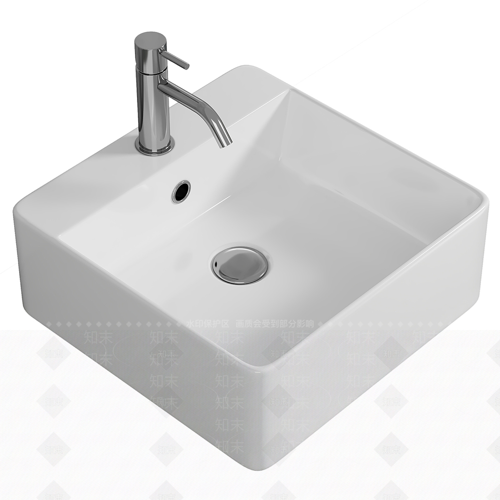 洗手台3D模型下载【ID:1172916697】