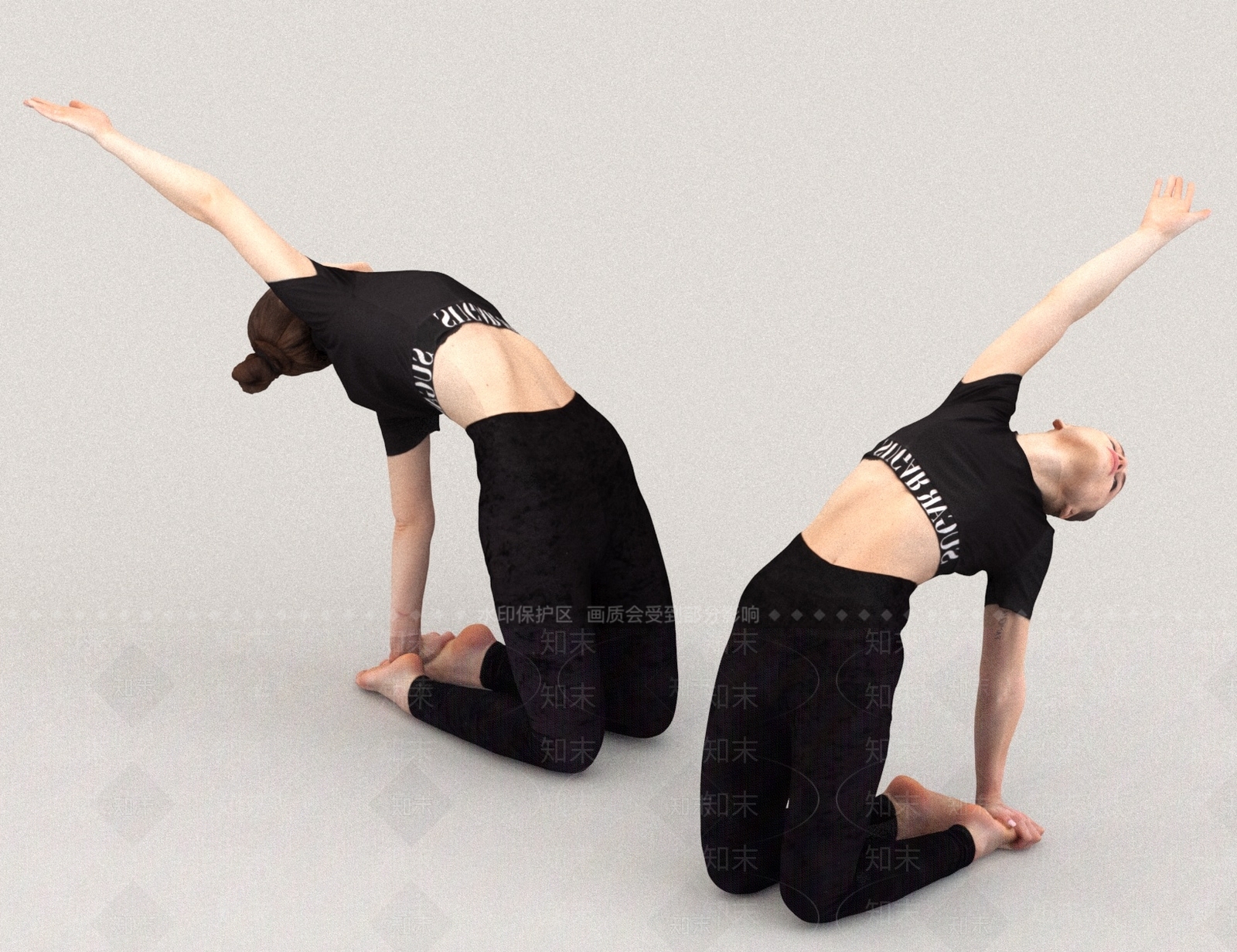 女人3D模型下载【ID:1172917158】