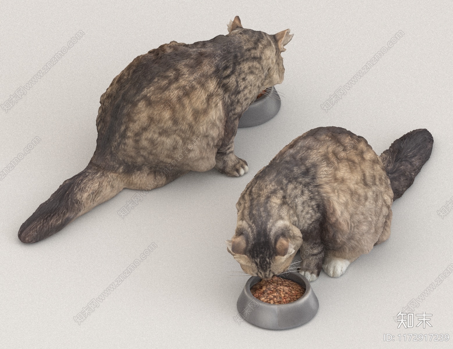 猫3D模型下载【ID:1172917239】