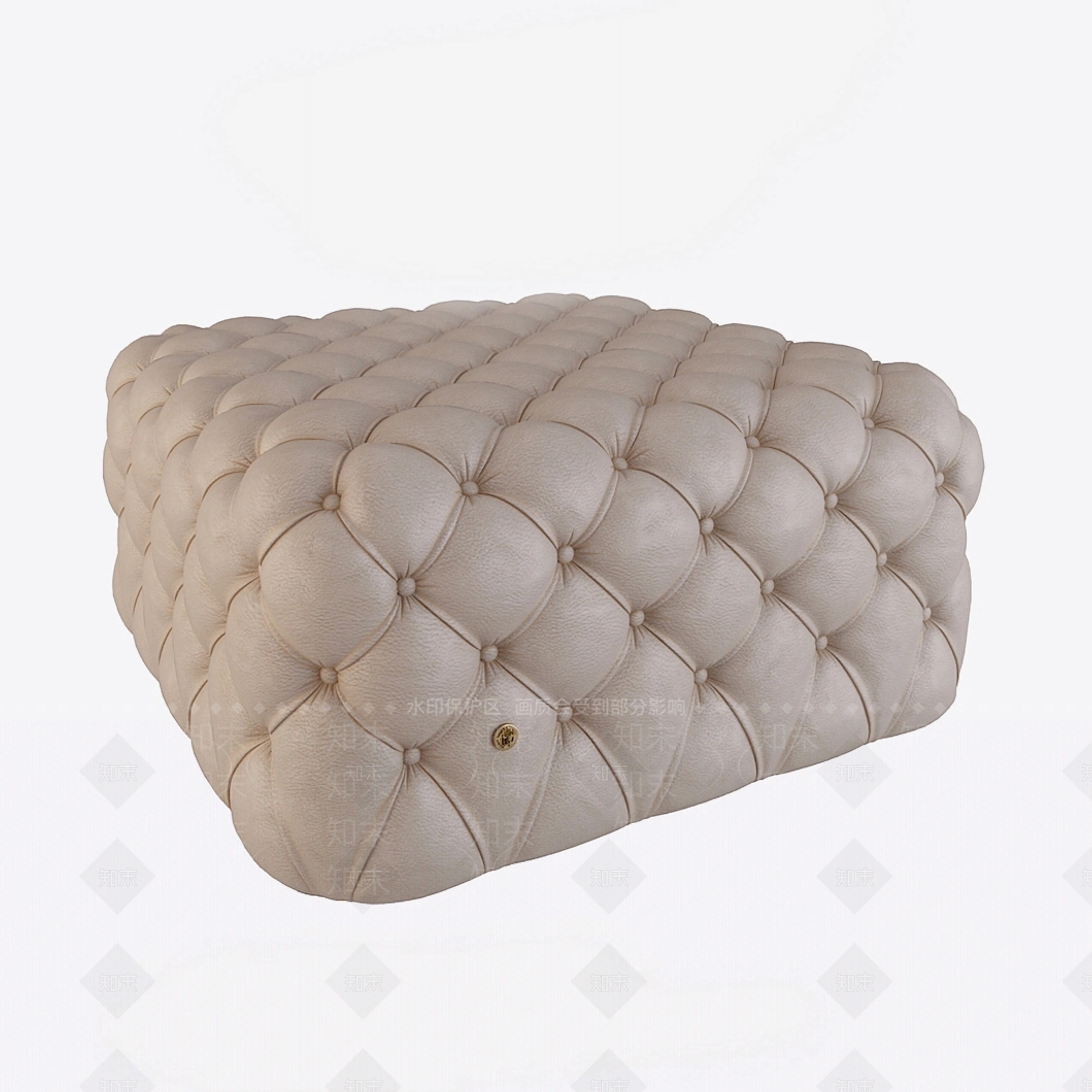 欧式法式沙发凳3D模型下载【ID:1172920288】