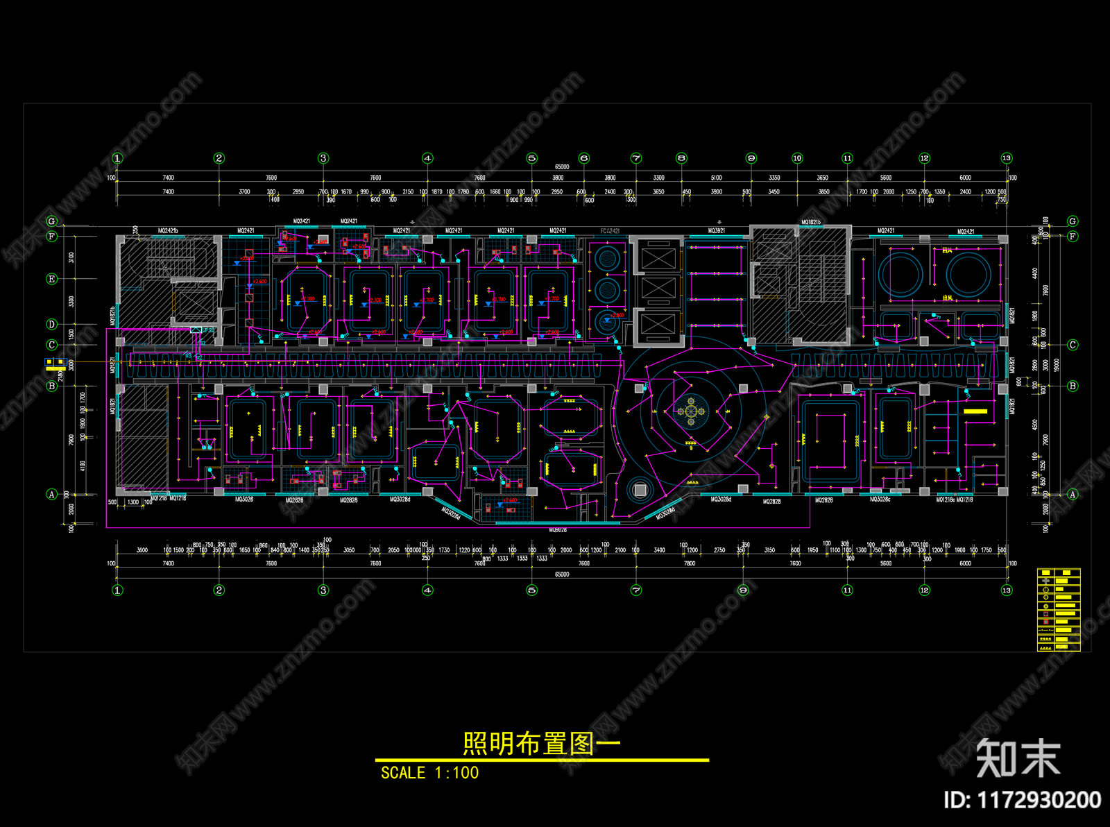 电气图cad施工图下载【ID:1172930200】