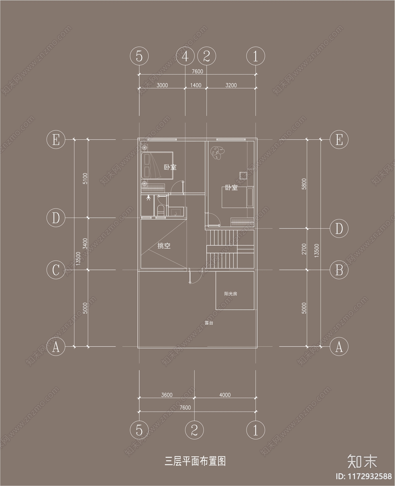 建筑平面图施工图下载【ID:1172932588】