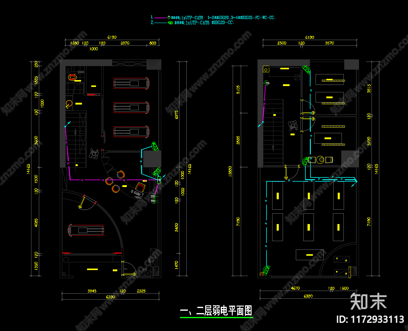 电气图cad施工图下载【ID:1172933113】