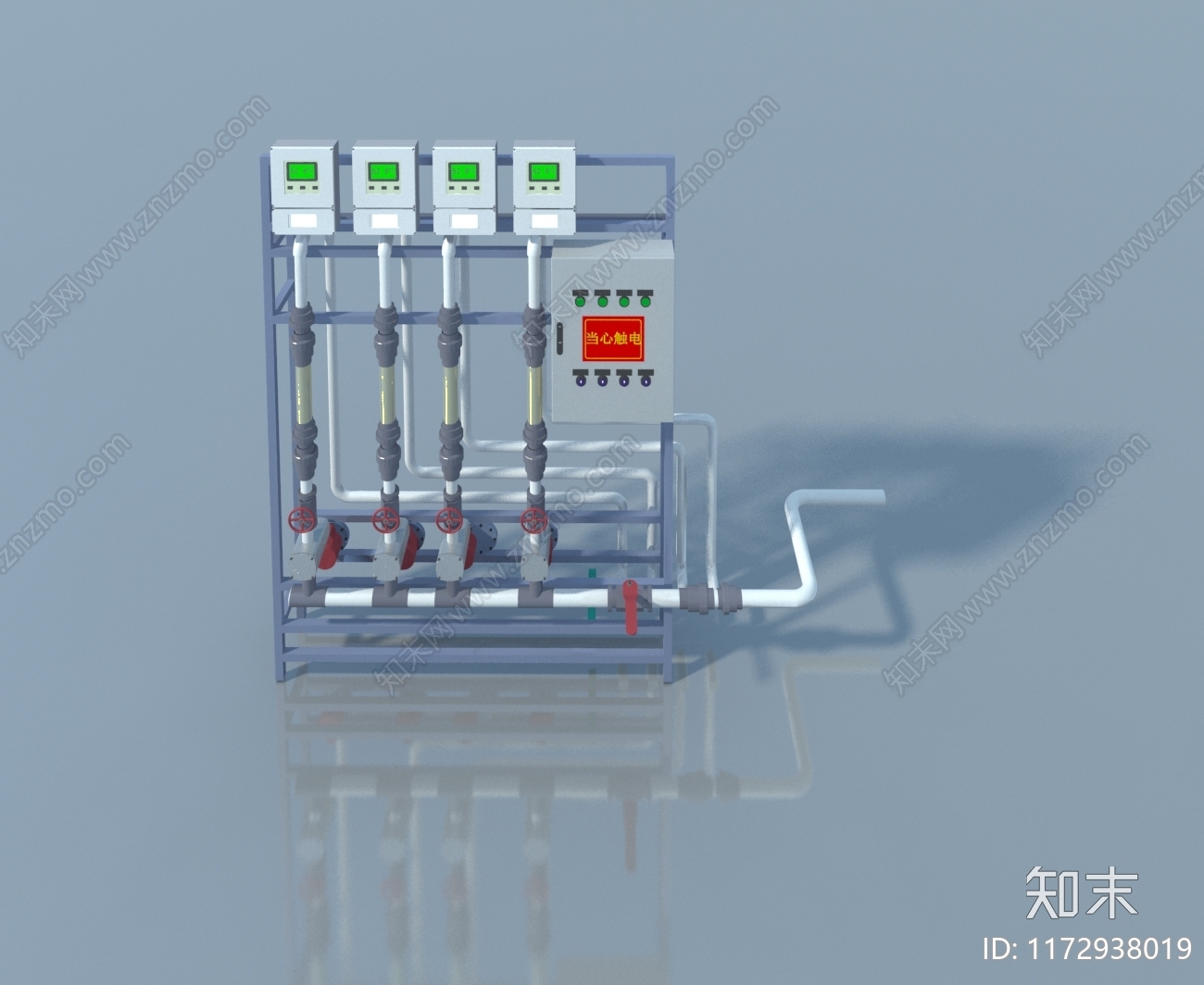 现代单人沙发3D模型下载【ID:1172938019】