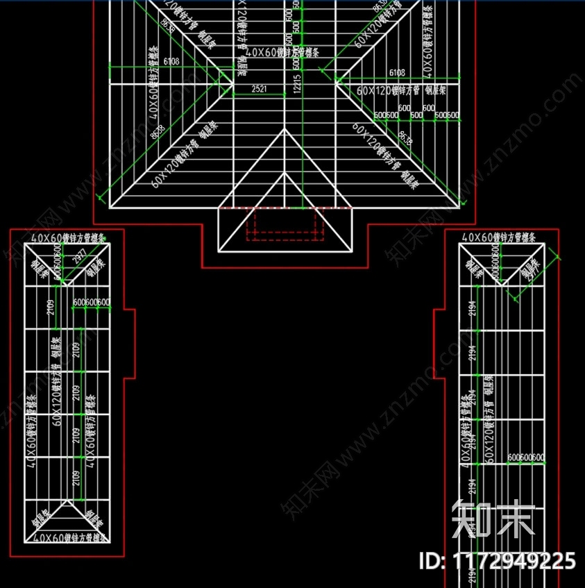 四合院施工图下载【ID:1172949225】