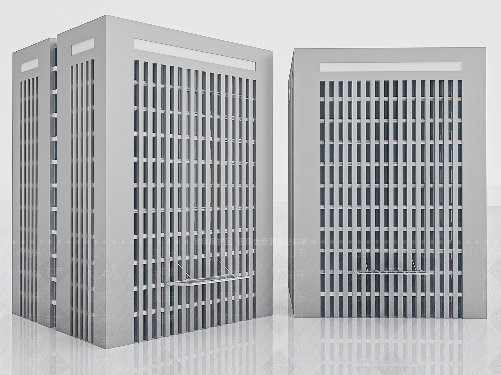 现代其他公共建筑3D模型下载【ID:1172952482】