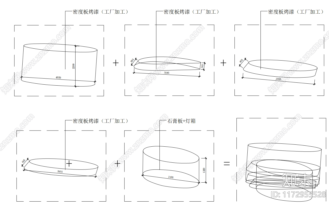 现代办公室cad施工图下载【ID:1172955528】