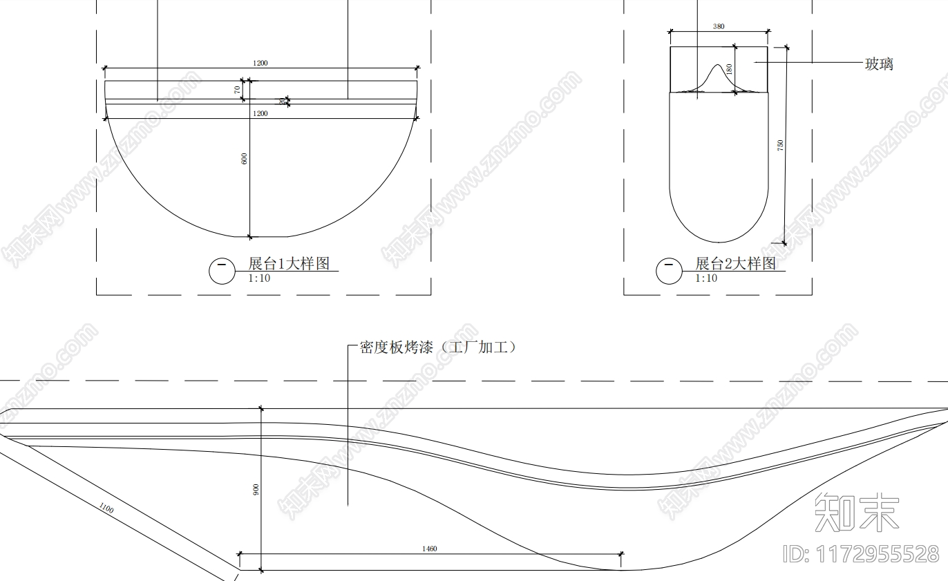 现代办公室cad施工图下载【ID:1172955528】