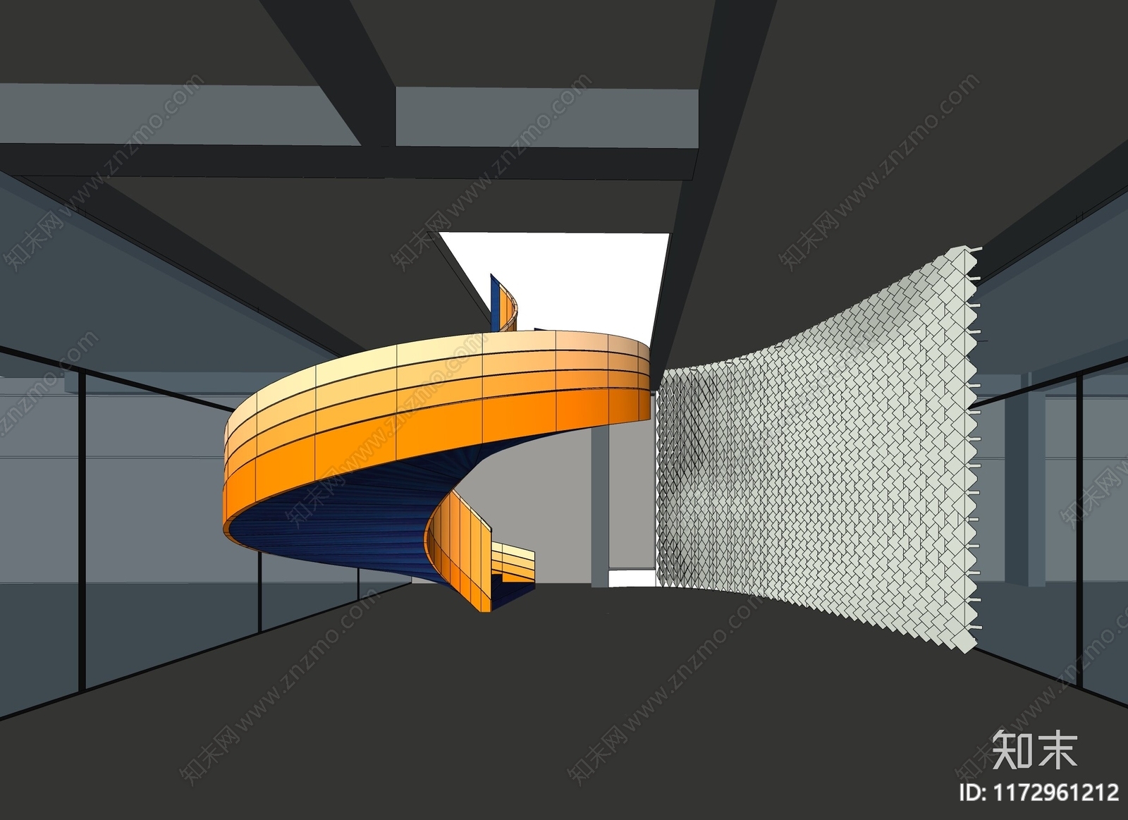 现代轻奢小公建SU模型下载【ID:1172961212】