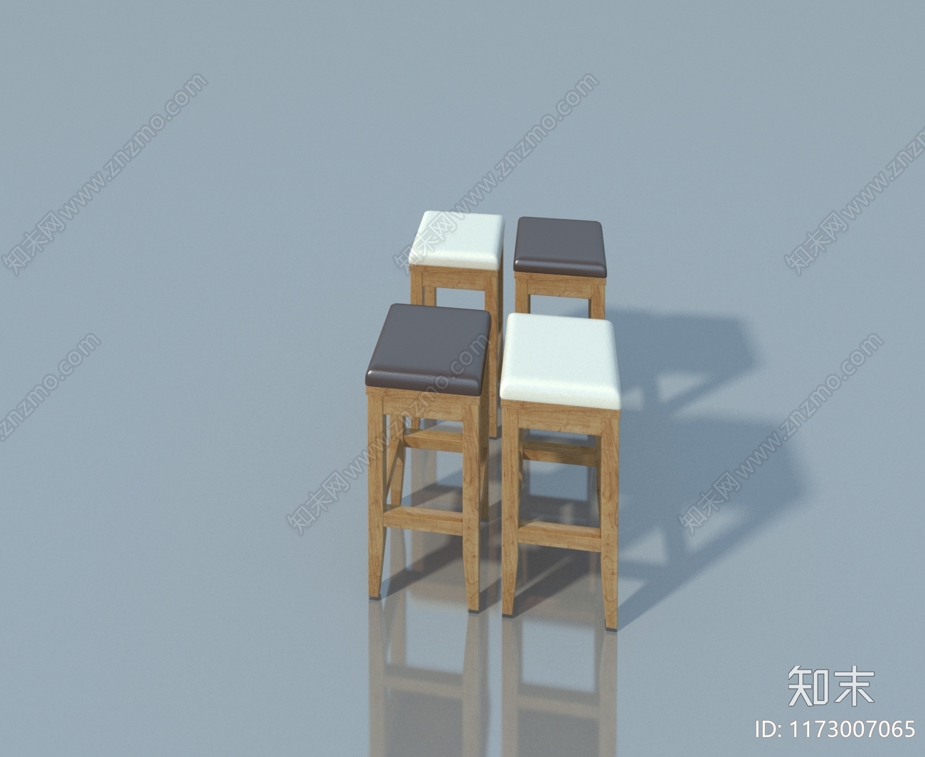 现代单人沙发3D模型下载【ID:1173007065】