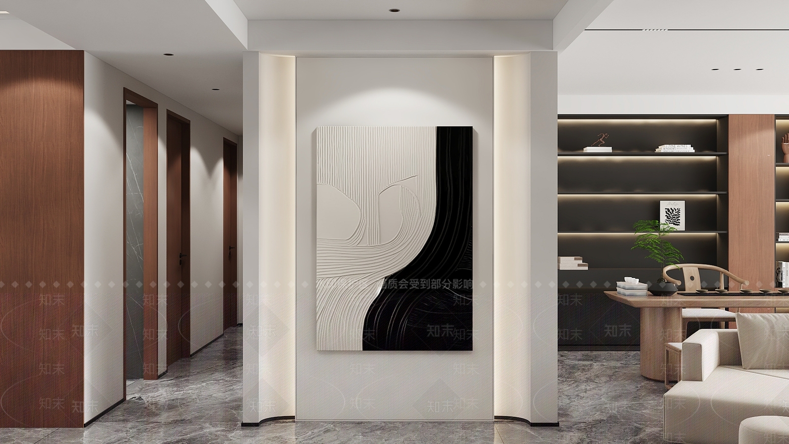 意式家居餐厅3D模型下载【ID:1214772372】