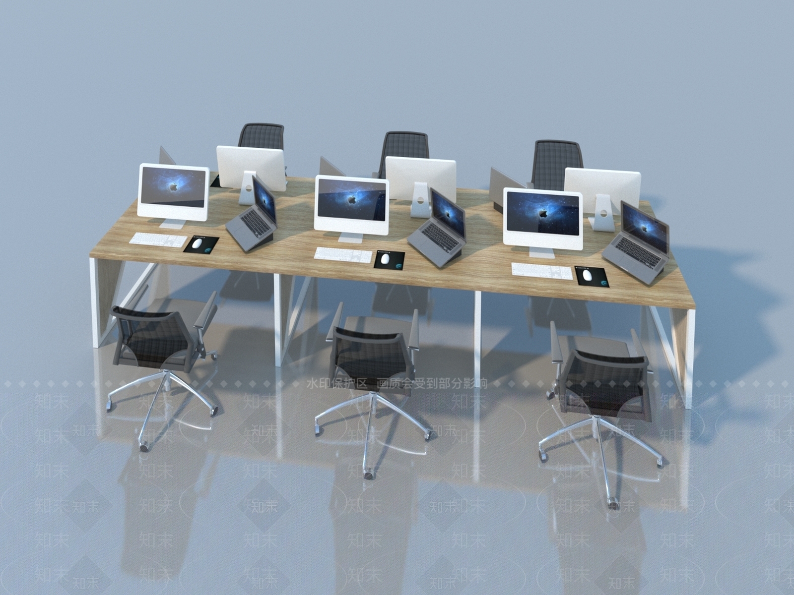 现代单人沙发3D模型下载【ID:1173009621】