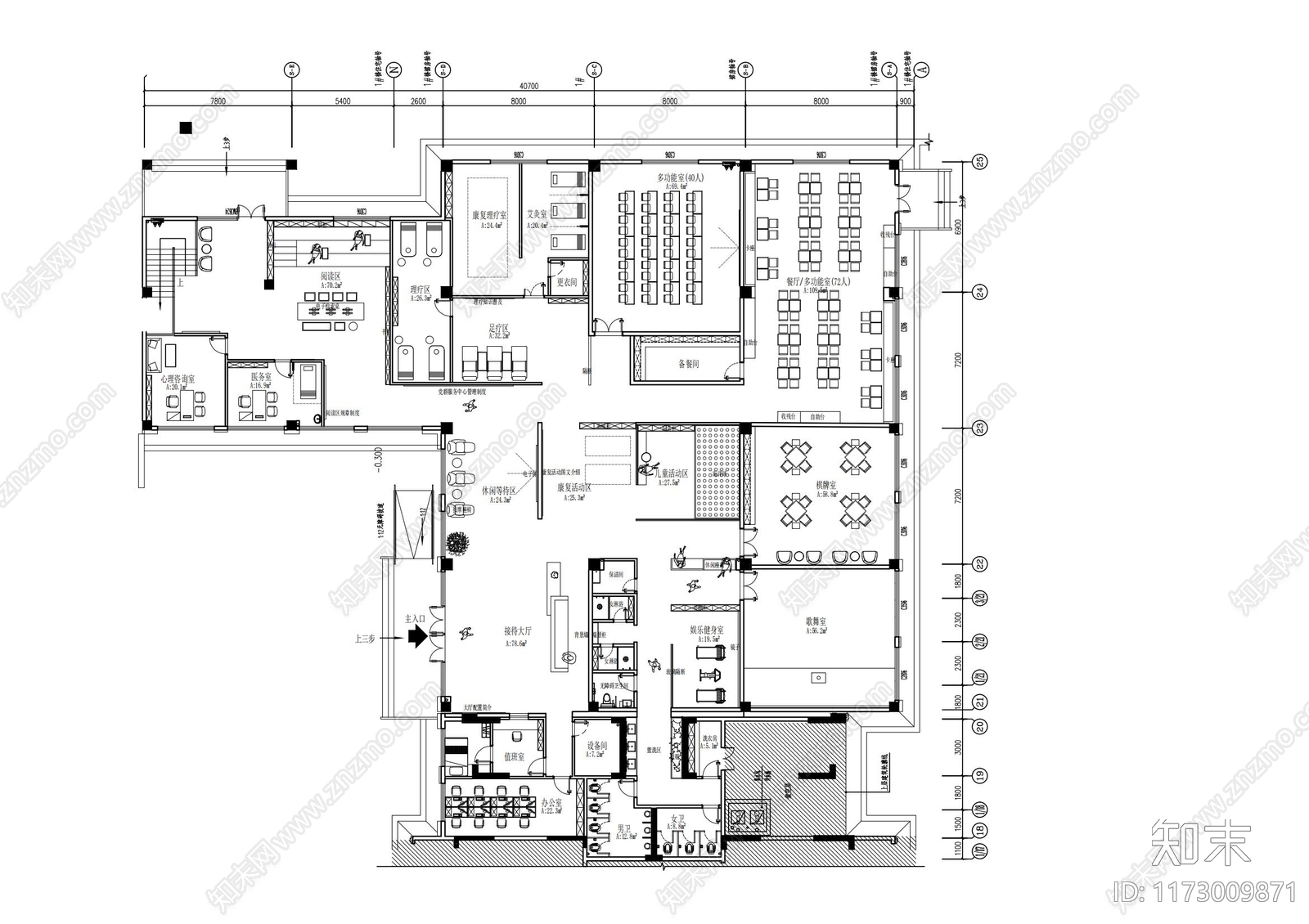 工装平面图施工图下载【ID:1173009871】