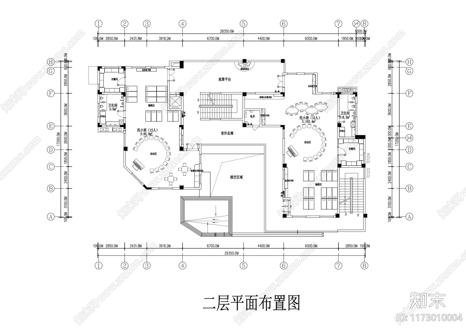 工装平面图施工图下载【ID:1173010004】