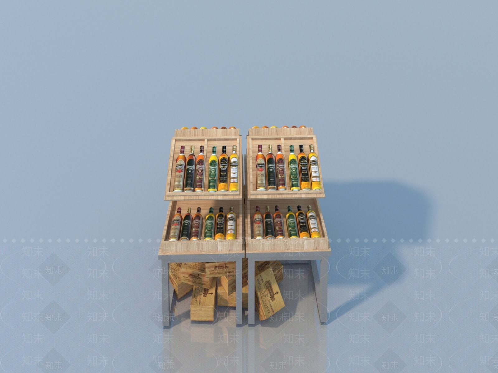 现代单人沙发3D模型下载【ID:1173017603】
