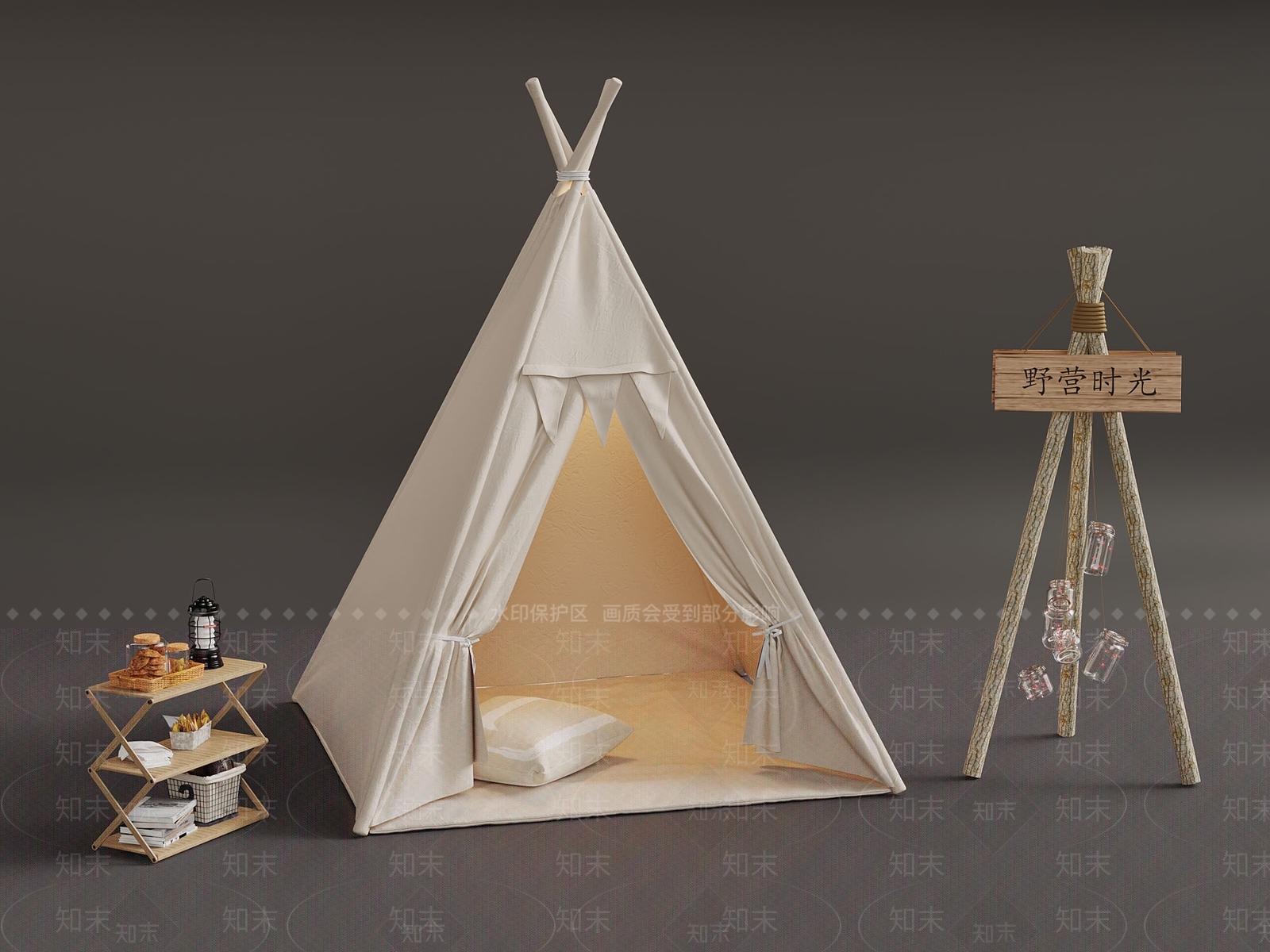 帐篷3D模型下载【ID:1173027227】