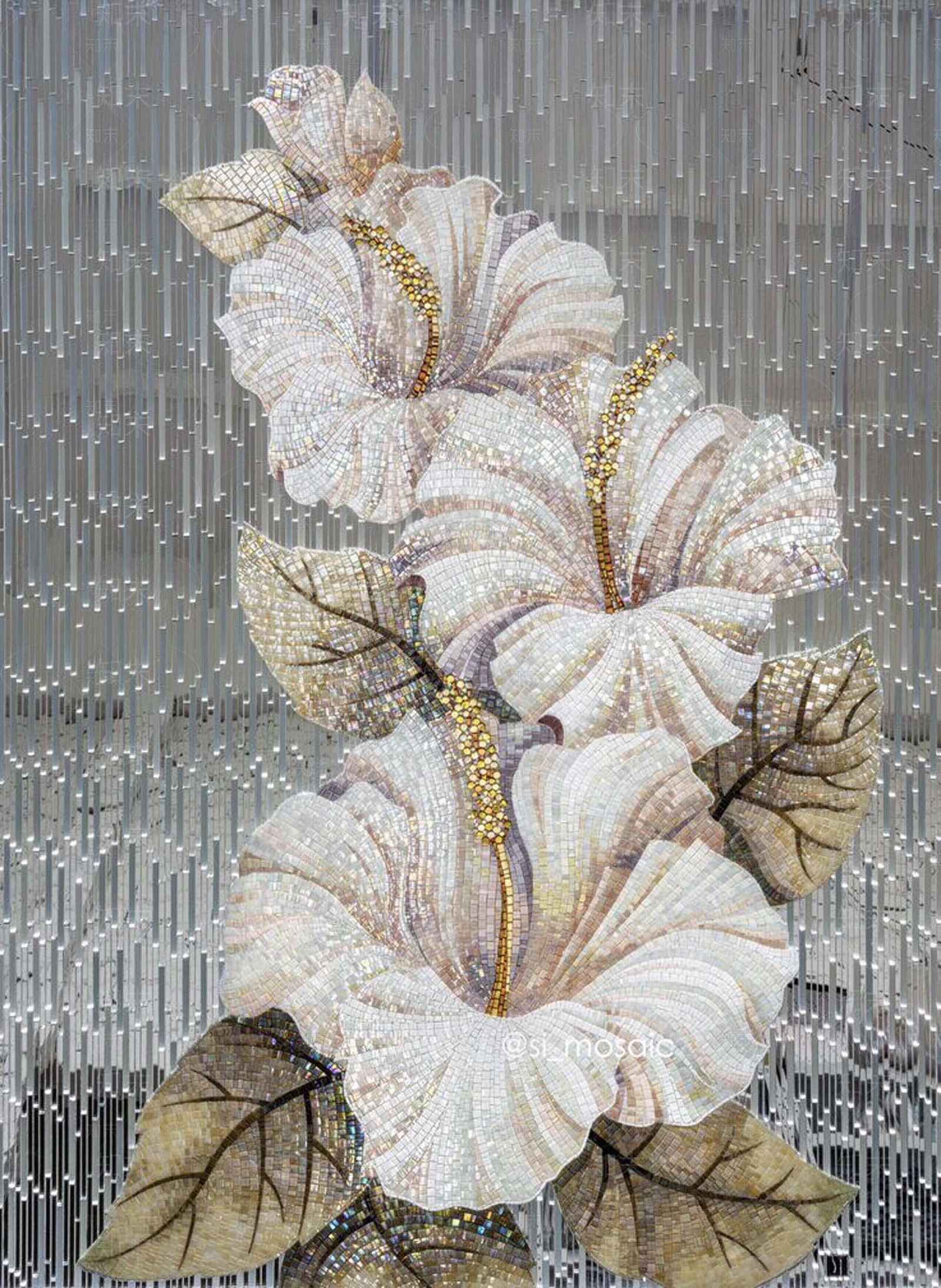 现代中式马赛克贴图下载【ID:1173045597】