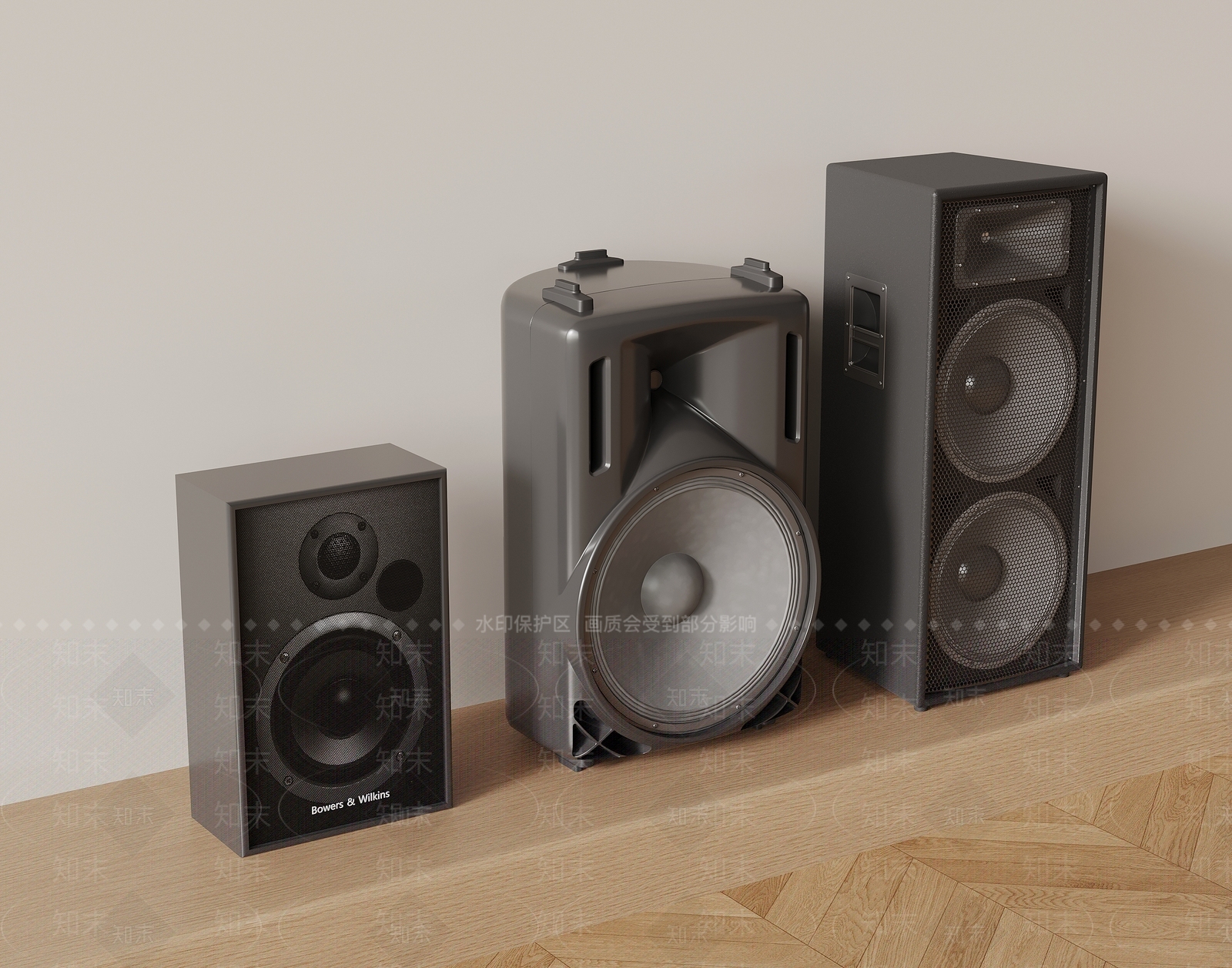 音响SU模型下载【ID:1173064941】