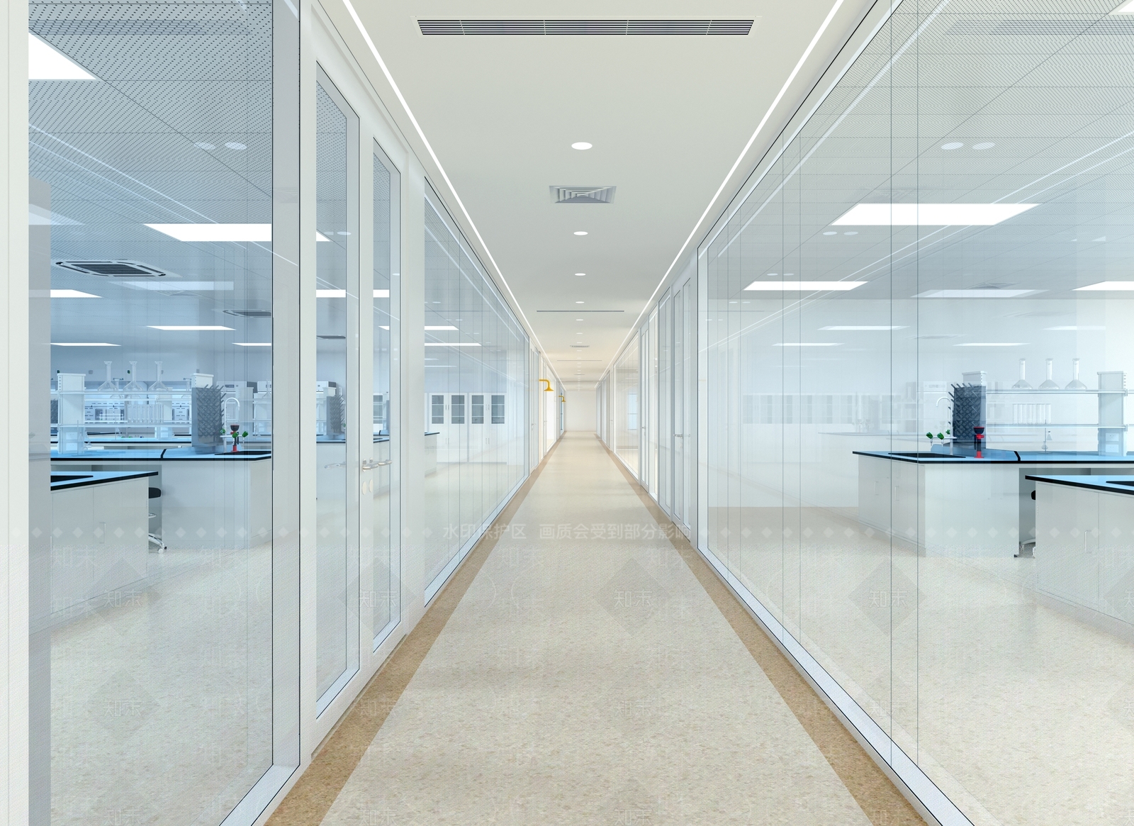 现代实验室3D模型下载【ID:1173066518】