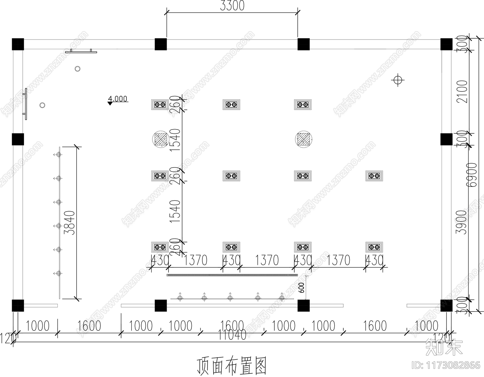 现代服装店cad施工图下载【ID:1173082866】