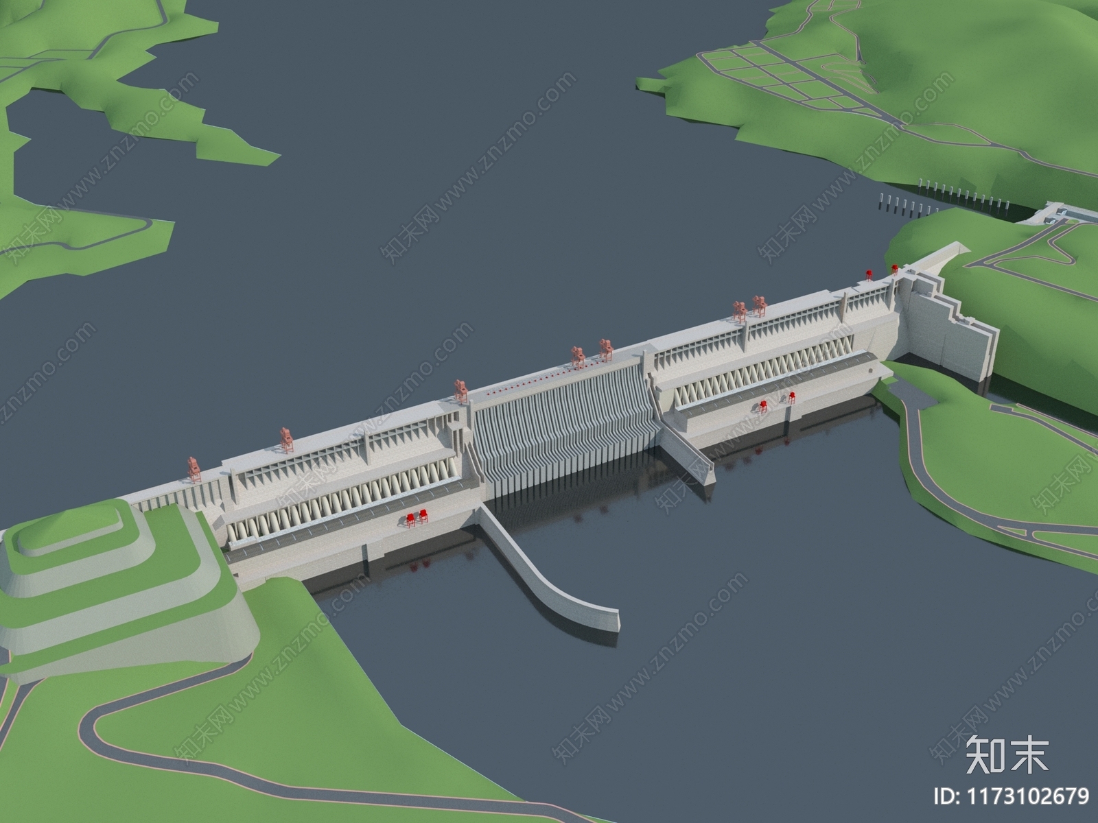 现代其他建筑外观3D模型下载【ID:1173102679】