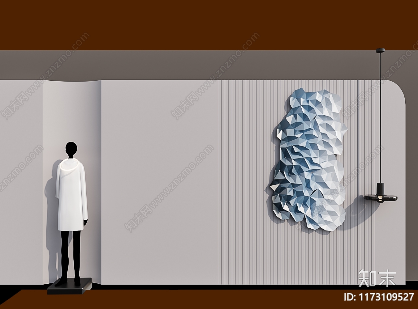 意式轻奢艺术装置3D模型下载【ID:1173109527】