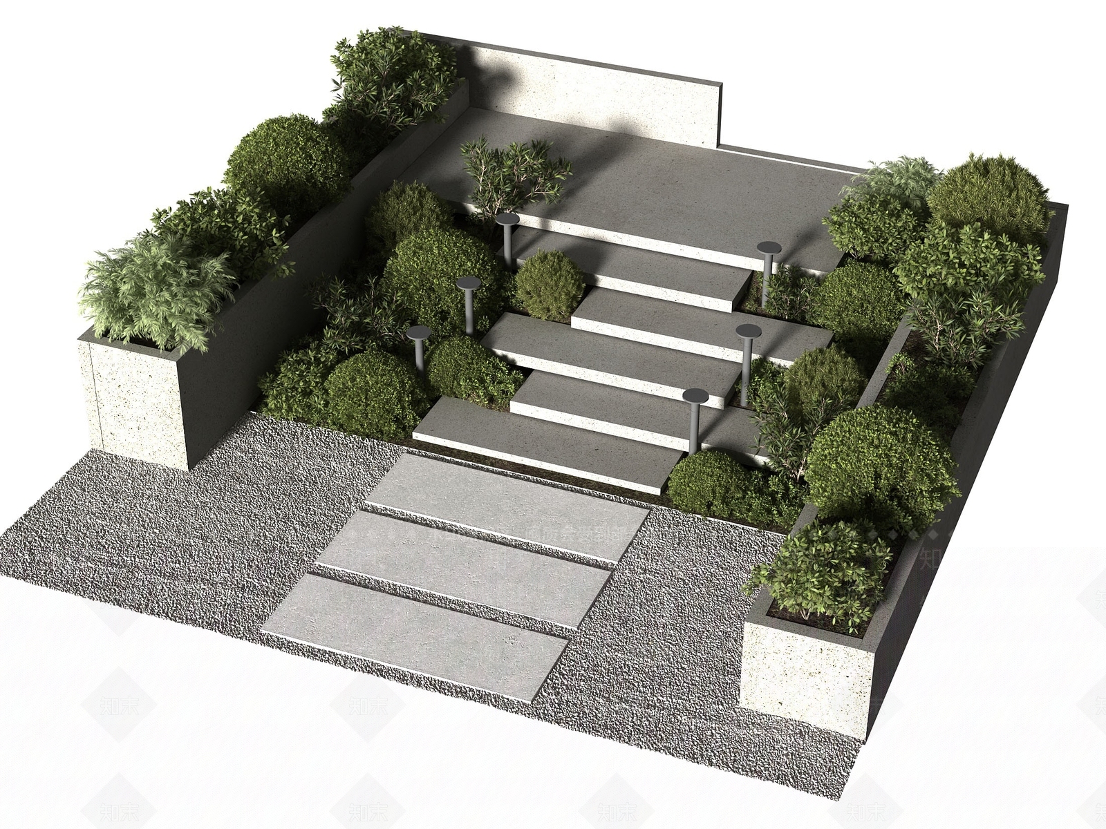 树池3D模型下载【ID:1173109809】