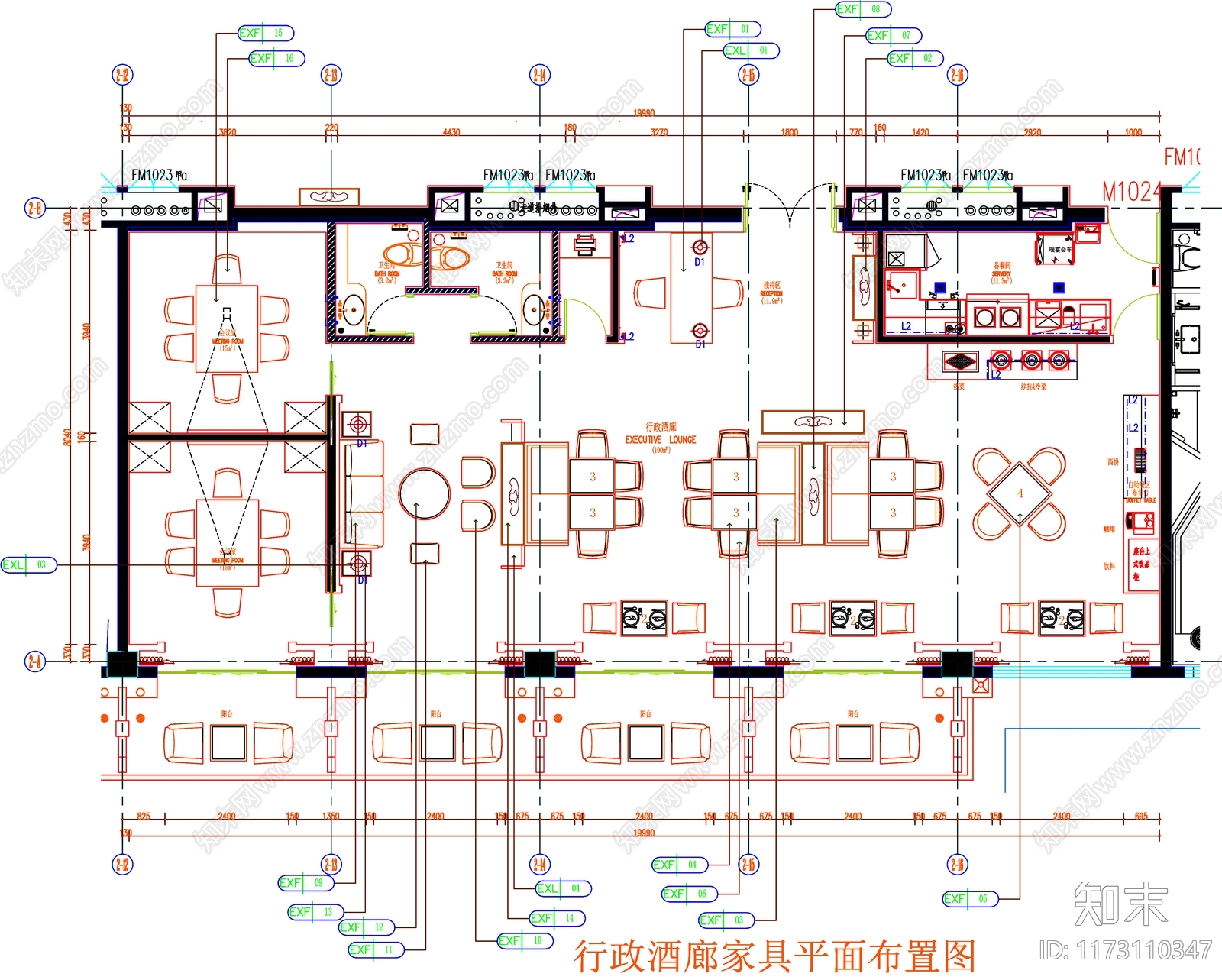 现代工装图库施工图下载【ID:1173110347】