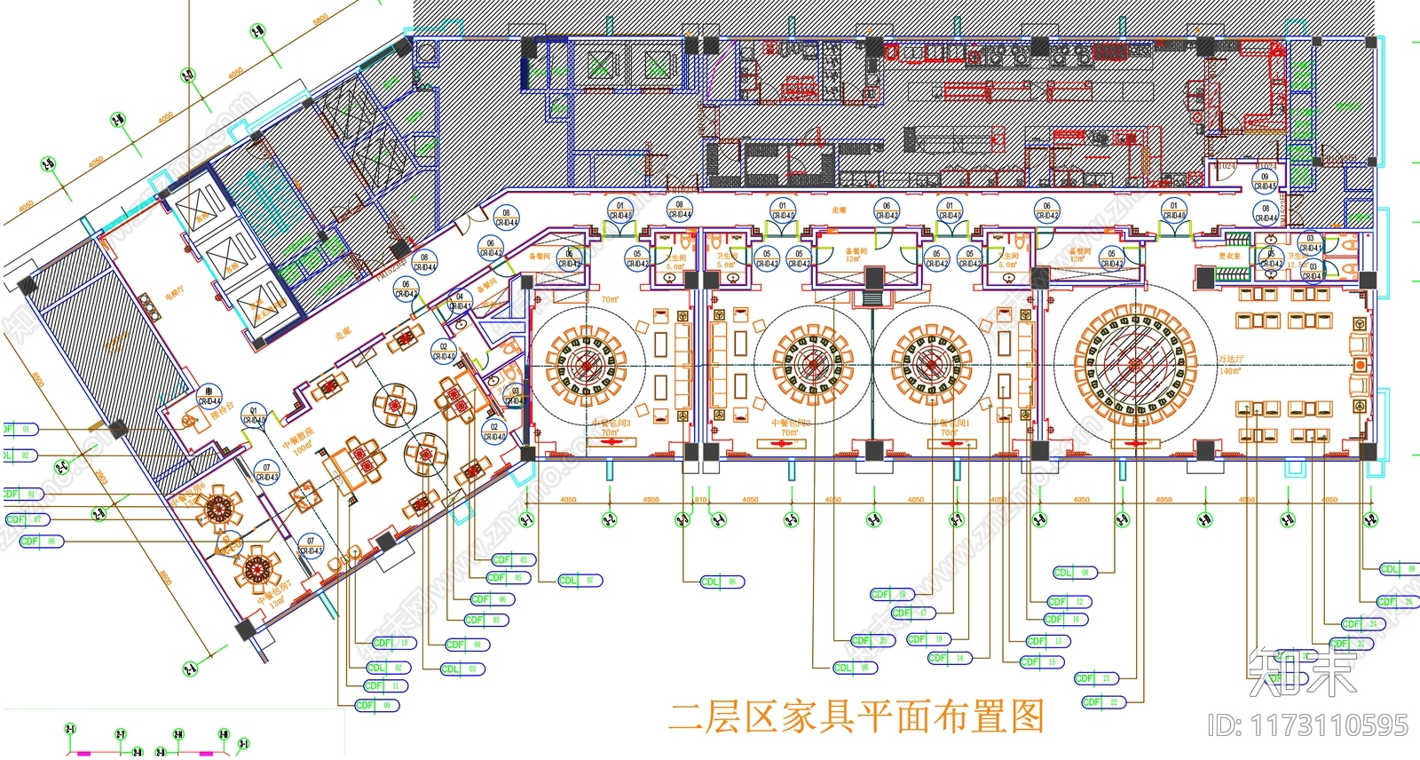 现代工装图库施工图下载【ID:1173110595】