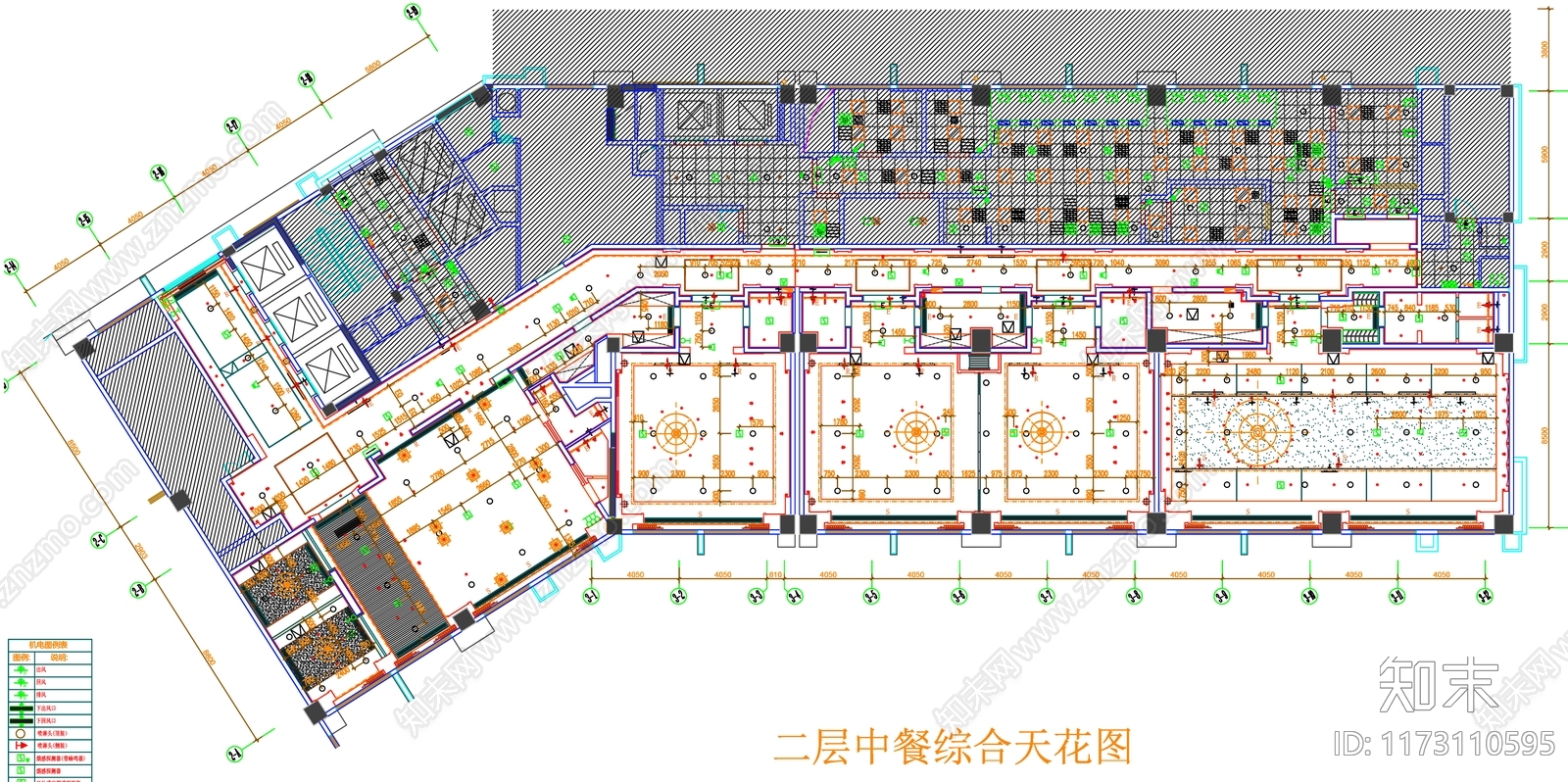 现代工装图库cad施工图下载【ID:1173110595】