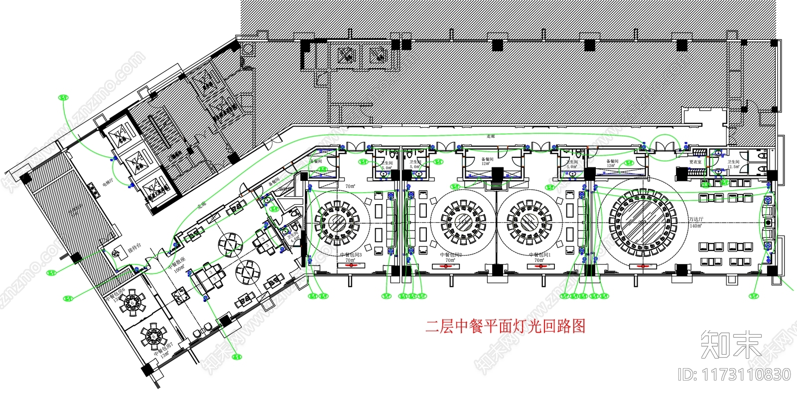 现代工装图库施工图下载【ID:1173110830】