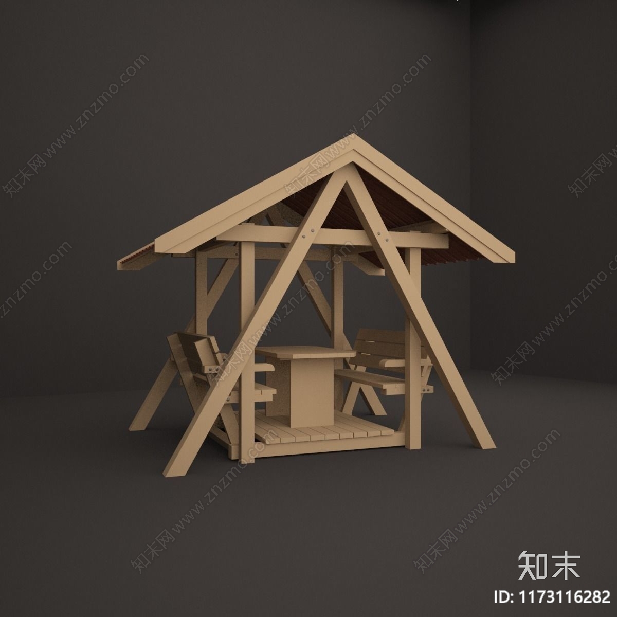 秋千椅3D模型下载【ID:1173116282】