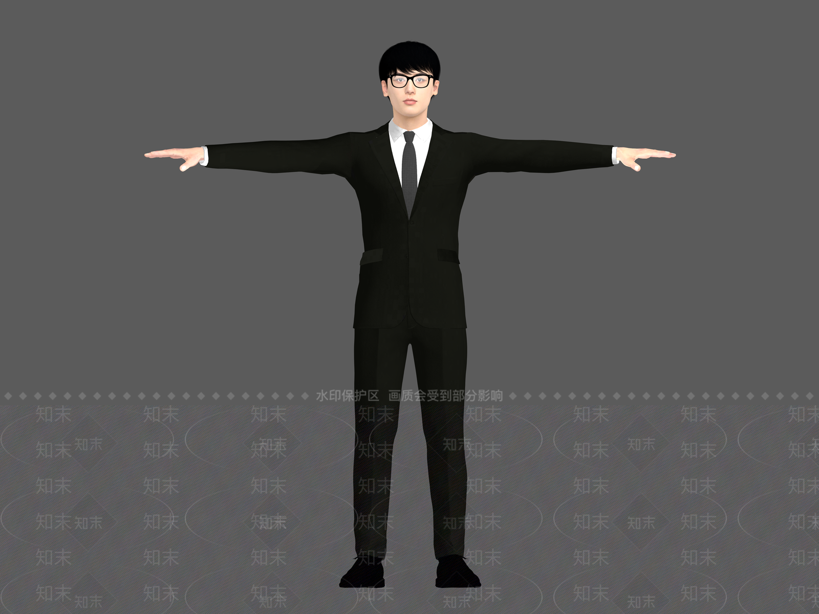 男人3D模型下载【ID:1173118447】