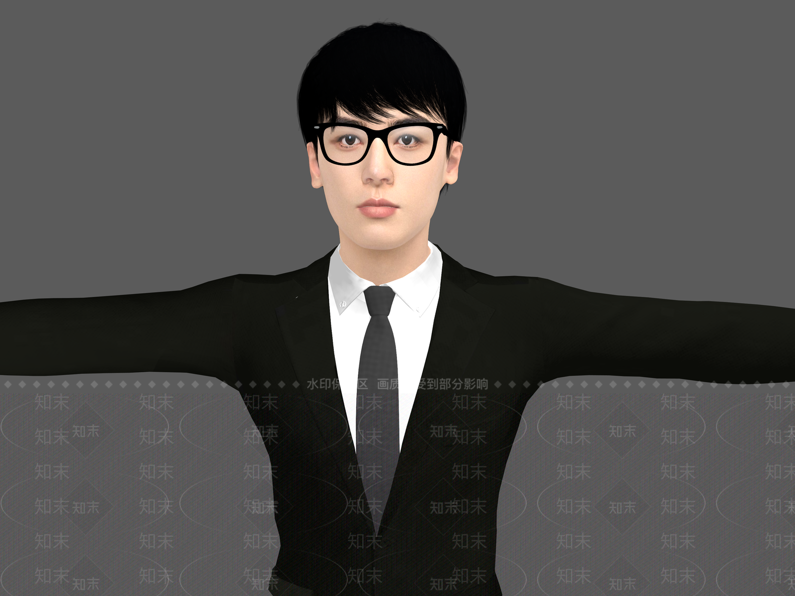 男人3D模型下载【ID:1173118447】