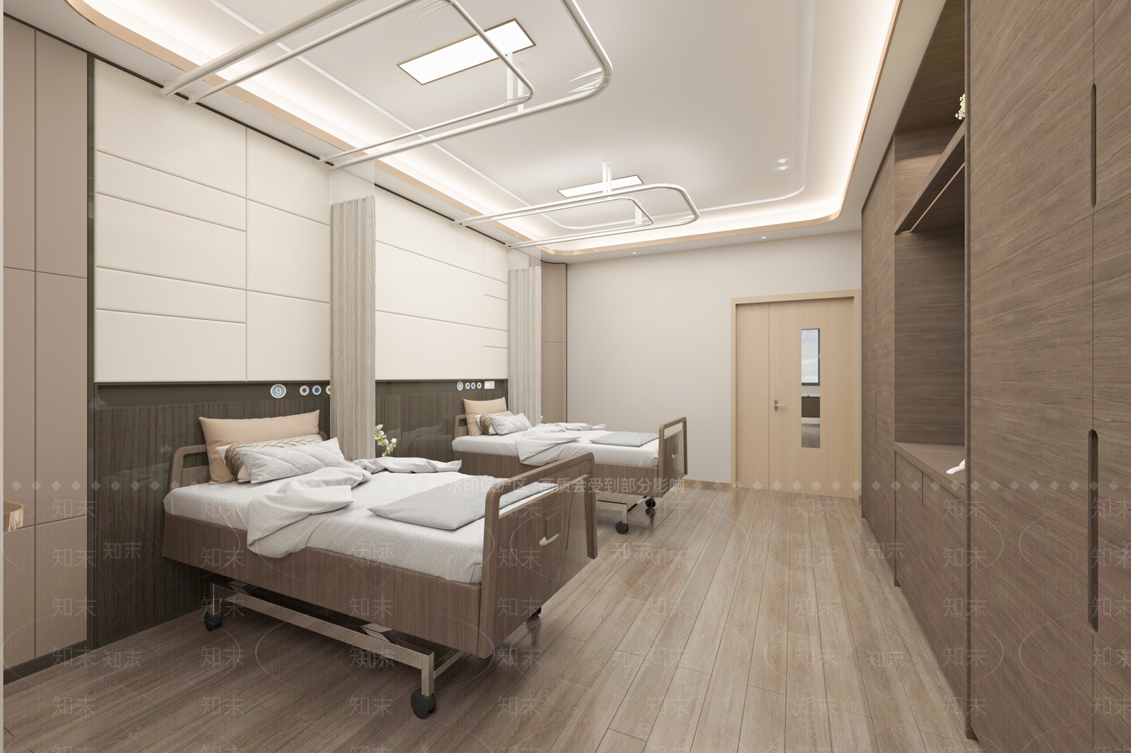 新中式医院3D模型下载【ID:1173118969】