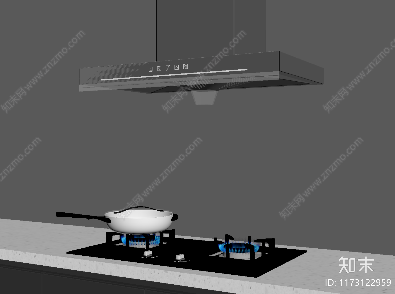 油烟机SU模型下载【ID:1173122959】