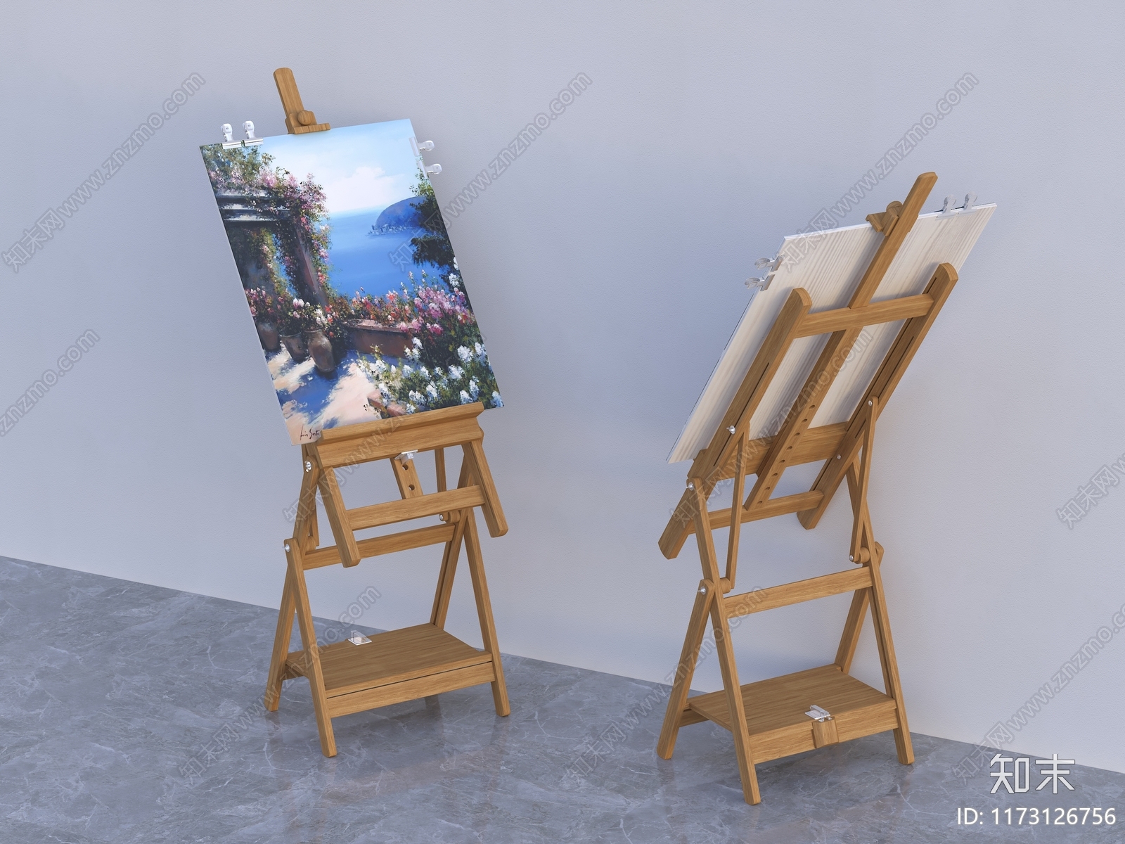 画具3D模型下载【ID:1173126756】