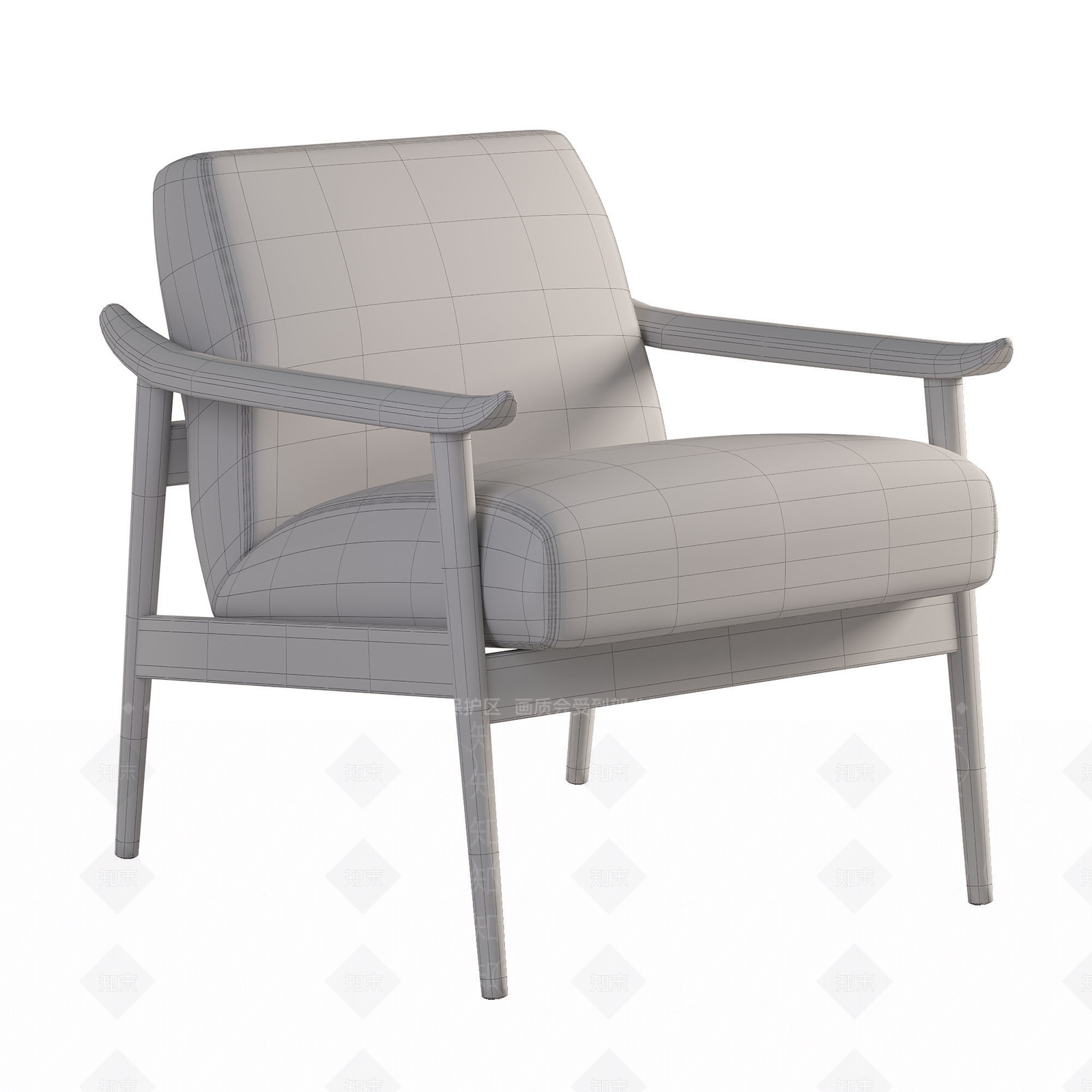 办公椅3D模型下载【ID:1173134063】