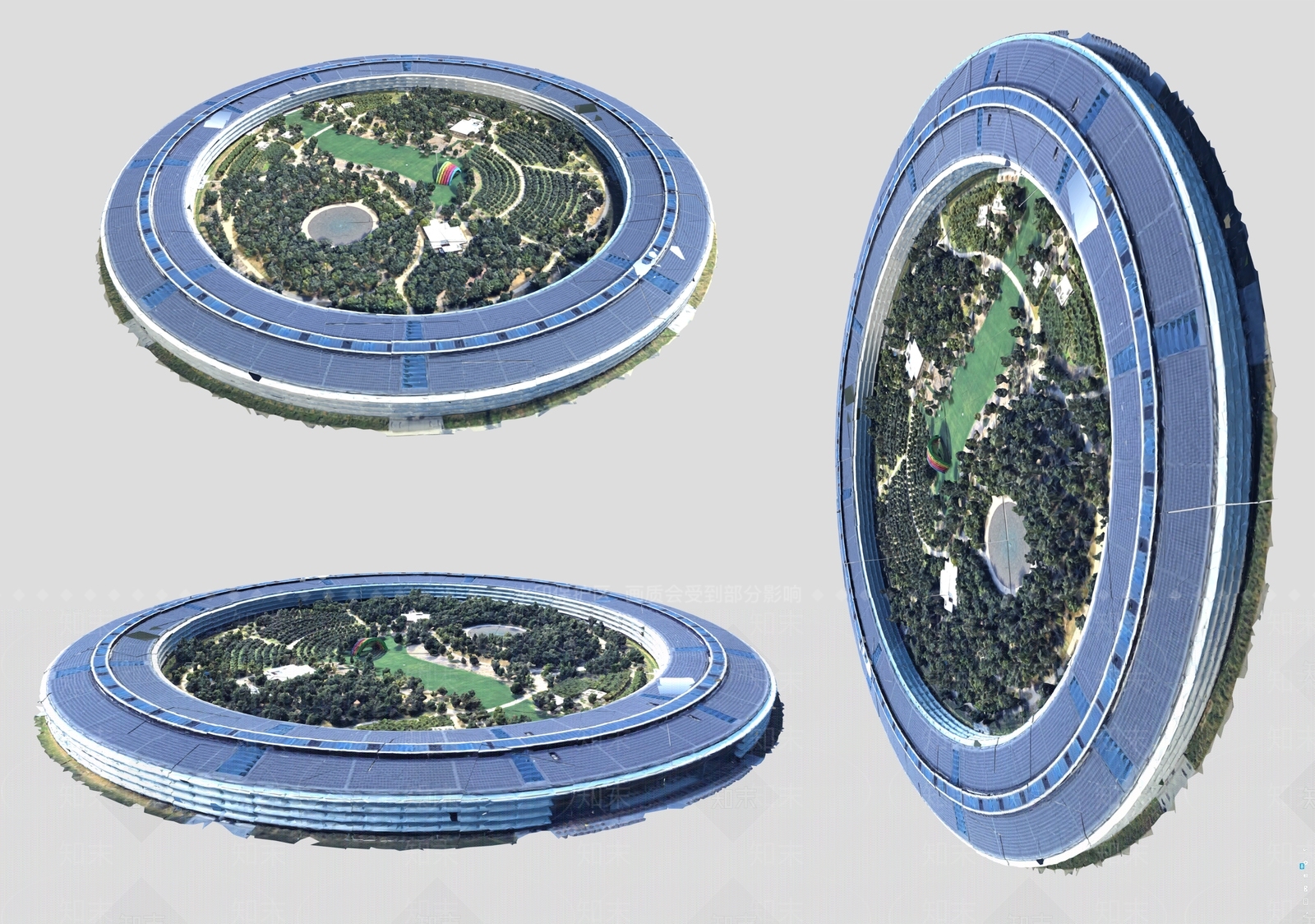 现代艺术风格建筑3D模型下载【ID:1173138280】