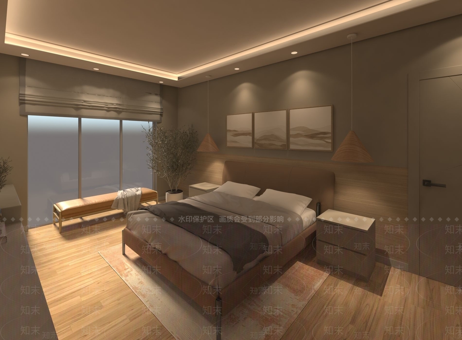 家居客厅3D模型下载【ID:1173148780】