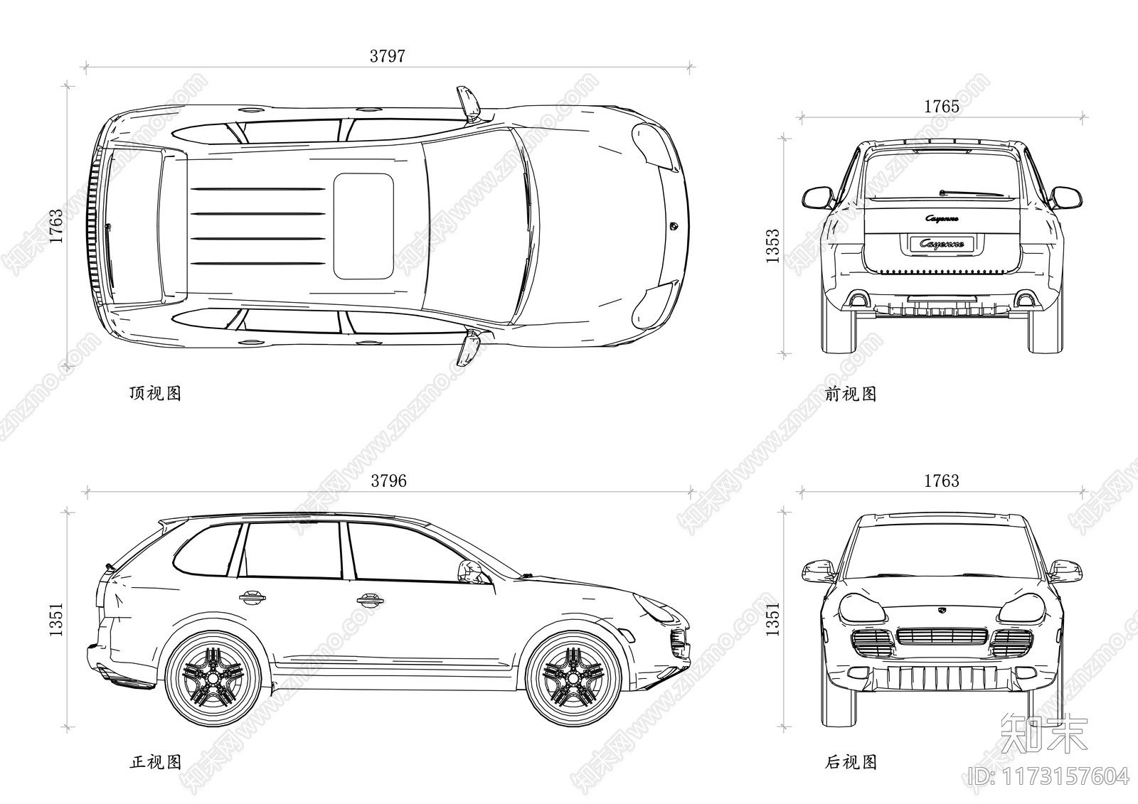 现代交通工具图库施工图下载【ID:1173157604】