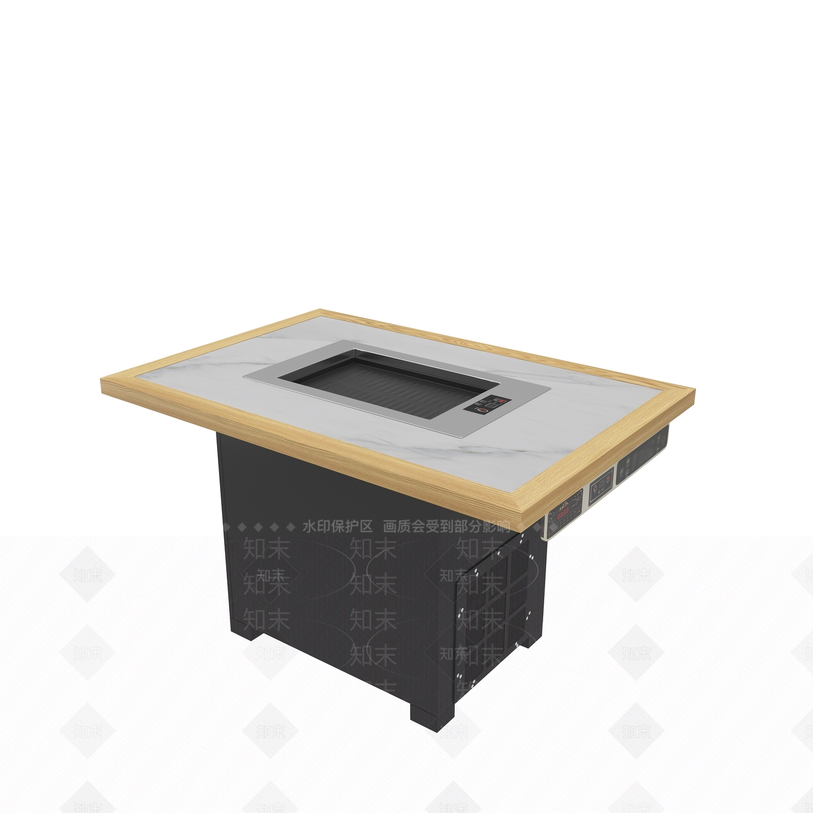 现代火锅店3D模型下载【ID:1173171405】
