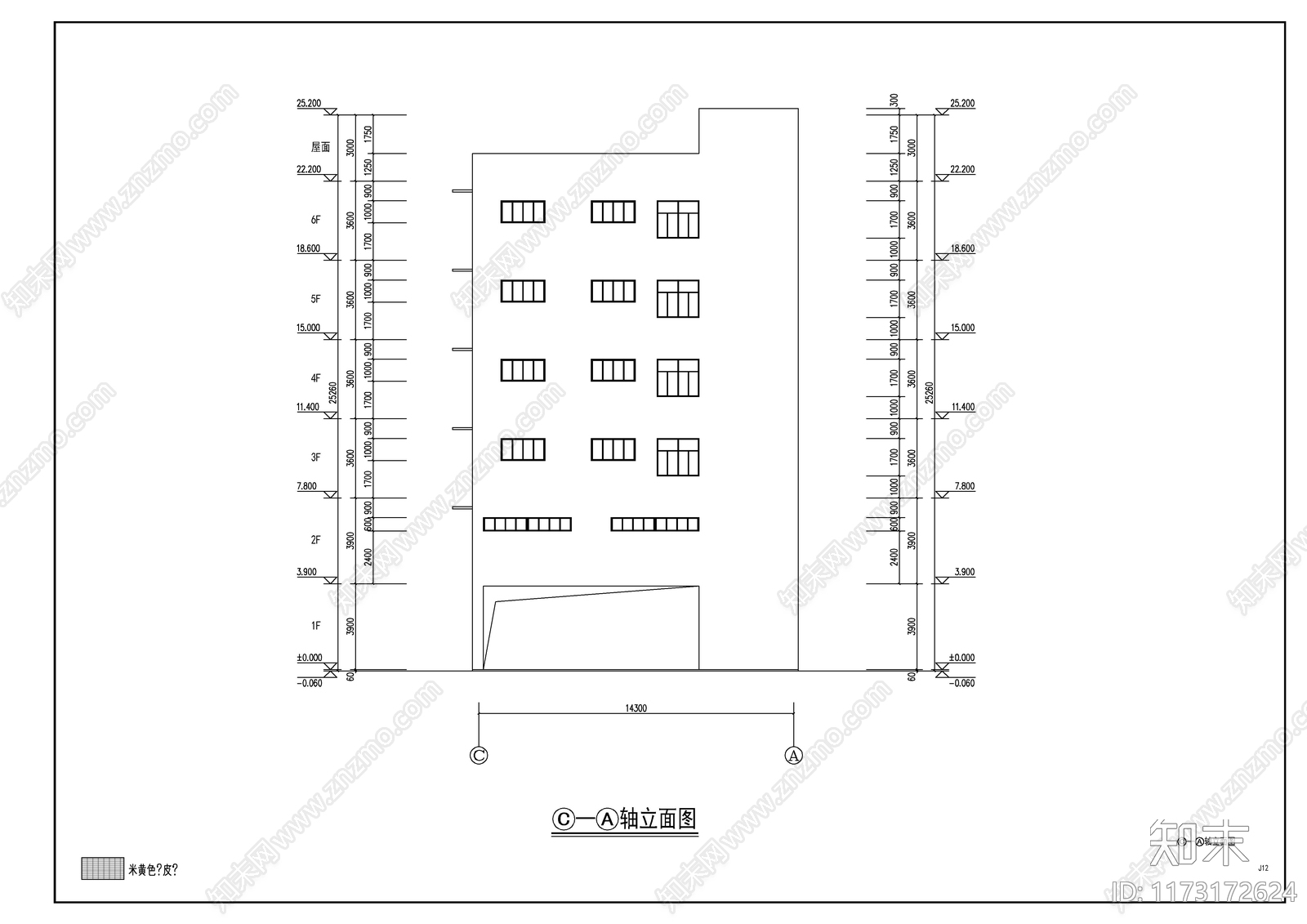 现代学校建筑cad施工图下载【ID:1173172624】