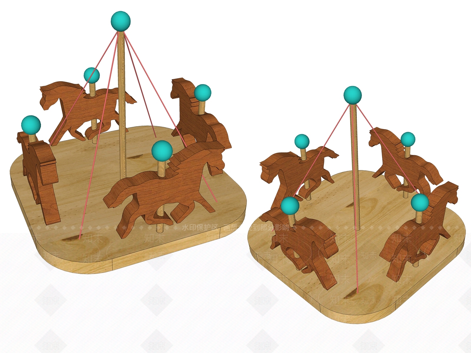 木马SU模型下载【ID:1173177040】