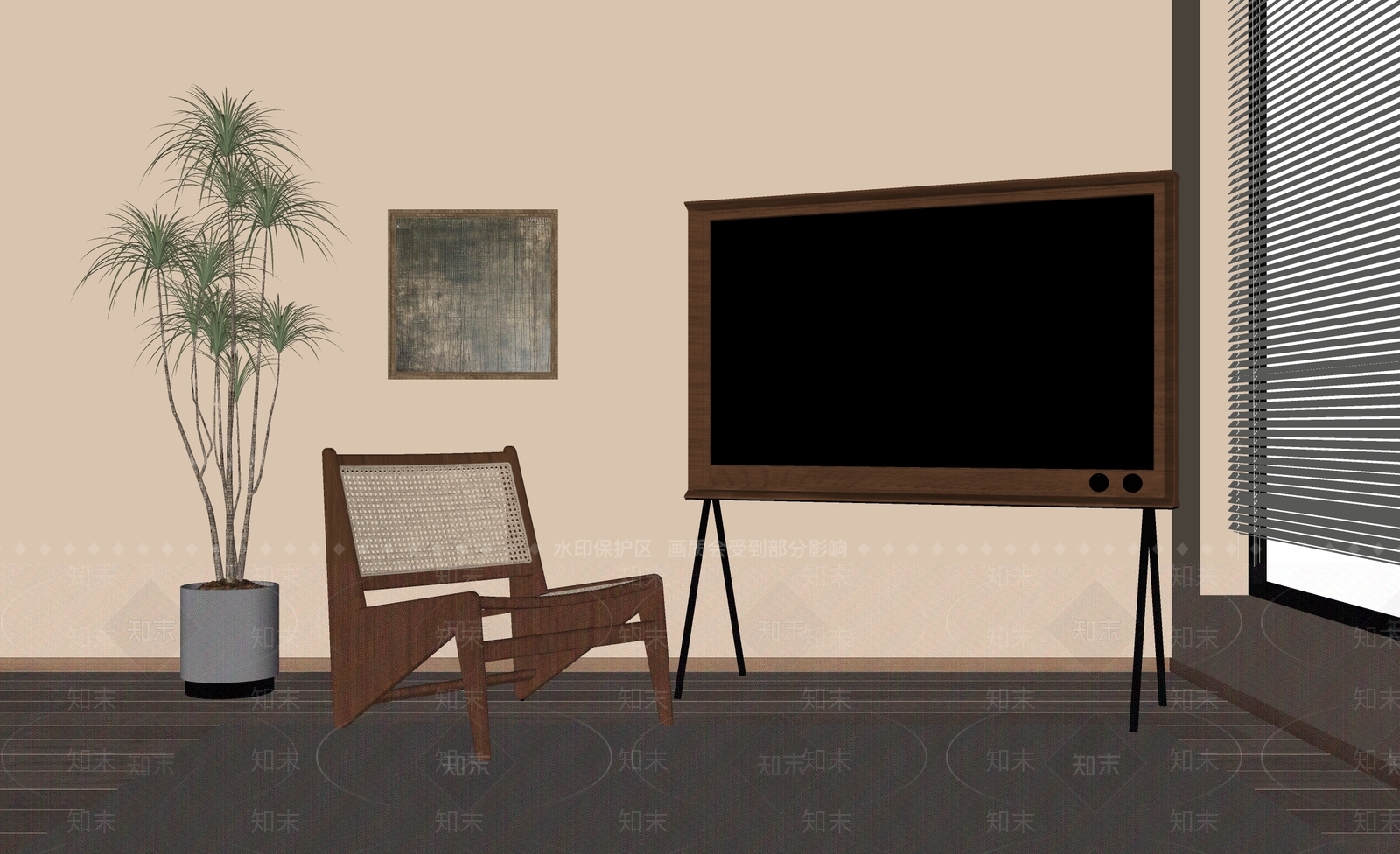 电视SU模型下载【ID:1173182172】