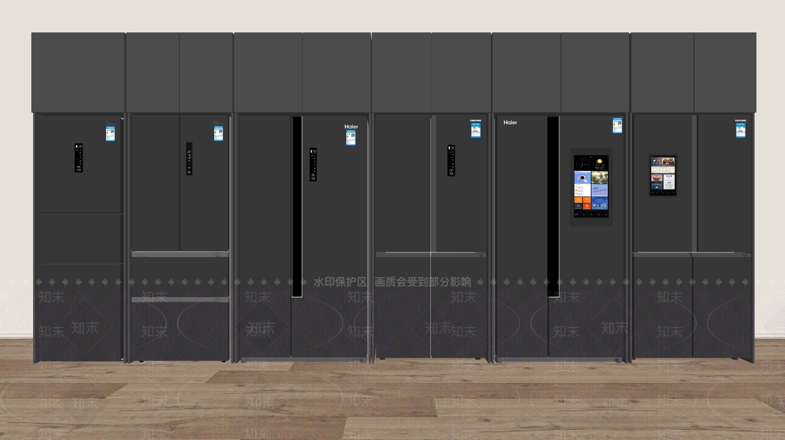冰箱SU模型下载【ID:1173193961】