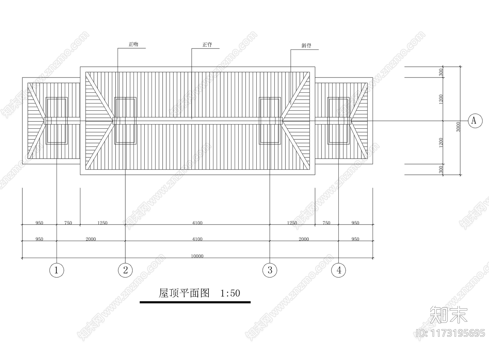 新中式中式古建cad施工图下载【ID:1173195695】